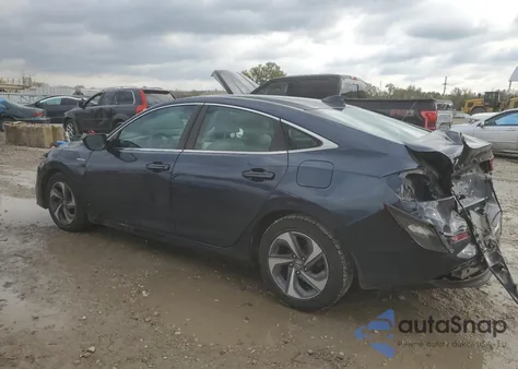 2020 Honda Insight Ex from USA, damaged, VIN 19XZE4F5XLE014258